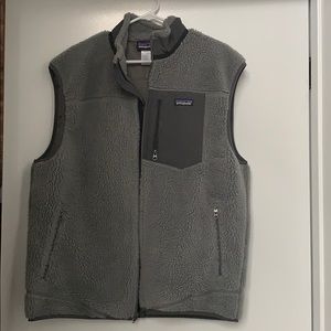 Grey Patagonia Vest size  XL